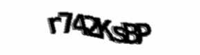 Security check image, please type the characters shown